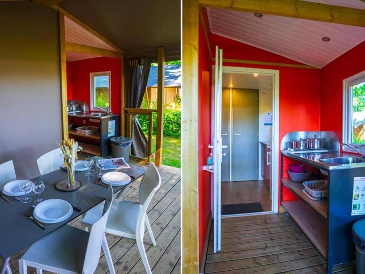 Camping de la Forêt Seasonova Sillé-le-Guillaume Exterior foto